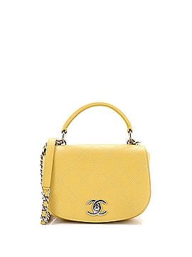 Chanel Ring My Bag Top Handle Bag Stitched Calfskin Small (view 1)