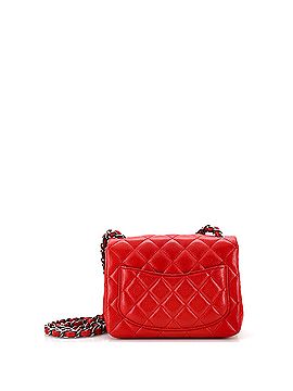 Chanel Square Classic Single Flap Bag Quilted Caviar Mini (view 2)