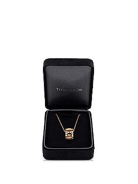Tiffany & Co. Atlas X Open Pendant Necklace 18K Rose Gold (view 2)