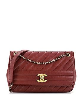 Chanel CC Flap Bag Diagonal Quilted Goatskin Medium (view 1)