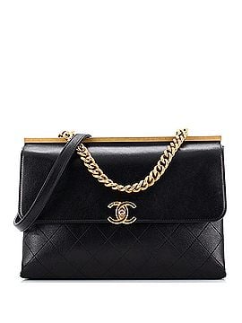 Chanel Coco Luxe Flap Bag Quilted Calfskin Medium (view 1)