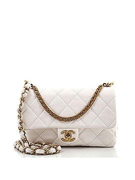 Chanel Fancy Jewel Chain Handle Flap Bag Quilted Lambskin Small (view 1)