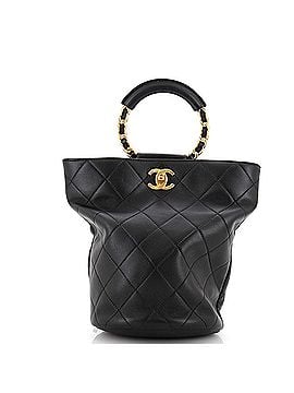Chanel In The Loop Bucket Backpack Quilted Lambskin (view 1)