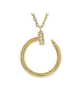 Cartier Juste un Clou Pendant Necklace 18K Yellow Gold with Diamonds (view 1)