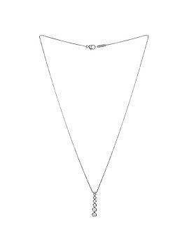 Tiffany & Co. Jazz Graduated Drop Pendant Necklace Platinum and Diamonds (view 2)