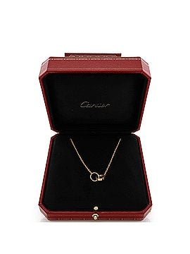 Cartier Love Interlocking Necklace 18K Rose Gold (view 2)