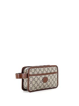 Gucci Interlocking G Travel Pouch GG Coated Canvas (view 2)