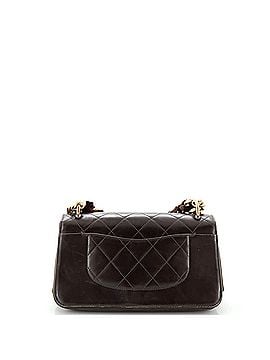 Chanel Paris-Cosmopolite Straight Lined Flap Bag Quilted Aged Calfskin Small (view 2)
