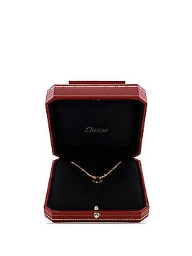 Cartier 2 Diamonds Love Pendant Necklace 18K Yellow Gold and Diamonds (view 2)