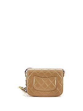 Chanel My Sweet CC Full Flap Messenger Bag Quilted Shiny Calfskin with Suede Mini (view 2)