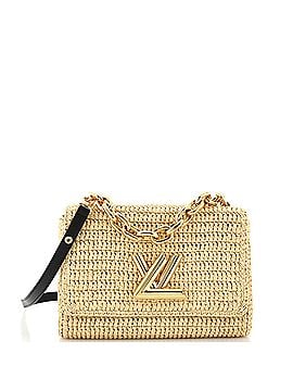 Louis Vuitton Twist Convertible Handbag Madgascan Raffia MM (view 1)