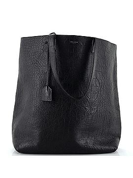 Saint Laurent Shopper Tote Crocodile Embossed Leather Tall (view 1)