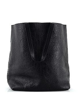 Saint Laurent Shopper Tote Crocodile Embossed Leather Tall (view 2)