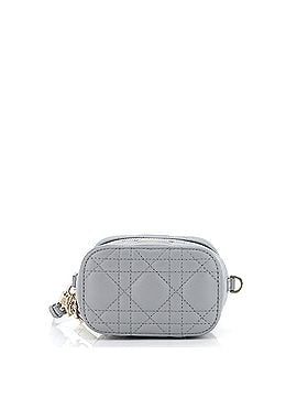 Christian Dior Lady Dior Vanity Case Cannage Quilt Lambskin Micro (view 2)