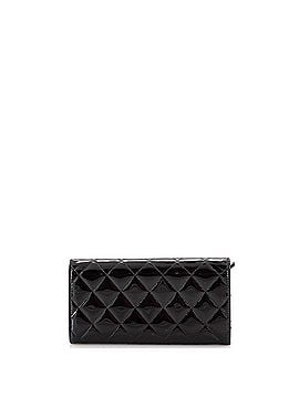 Chanel CC Brilliant Flap Wallet Quilted Patent Long (view 2)