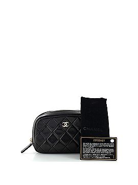 Chanel Curvy Cosmetic Pouch Quilted Lambskin Small (view 2)