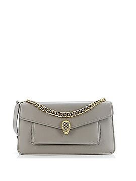 Bvlgari Serpenti Maxi Chain Crossbody Bag Leather East West (view 1)