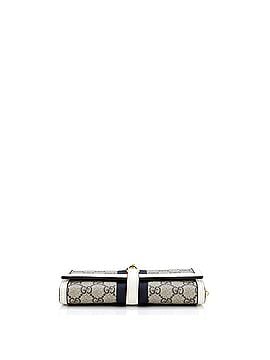 Gucci Jackie 1961 Continental Chain Wallet GG Coated Canvas (view 2)