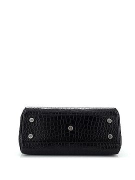 Saint Laurent Rive Gauche Cabas Crocodile Embossed Leather Small (view 2)