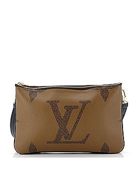Louis Vuitton Double Zip Pochette Reverse Monogram Giant (view 1)