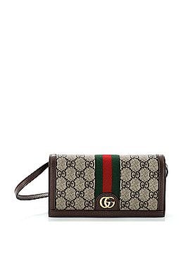 Gucci Ophidia Wallet on Strap Convertible Belt Bag GG Coated Canvas (view 1)