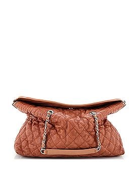 Chanel French Riviera Fold Tote Quilted Caviar Large (view 1)