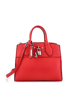 Louis Vuitton City Steamer Handbag Leather PM (view 1)