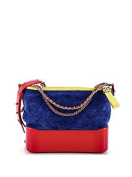 Chanel Gabrielle Hobo Quilted Suede Medium (view 1)