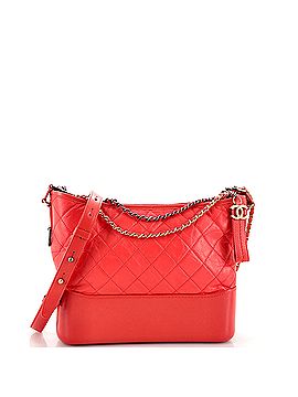 Chanel Gabrielle Hobo Quilted Aged Calfskin Medium (view 1)