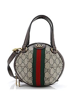 Gucci Ophidia Basketball Bag GG Coated Canvas Mini (view 1)