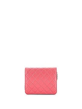 Chanel Golden Class Square Wallet on Chain Quilted Caviar (view 2)