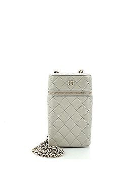 Chanel Classic Vanity Phone Holder with Chain Quilted Lambskin (view 1)