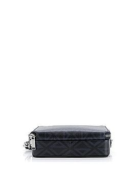 Christian Dior Double Zip Crossbody Pouch CD Diamond Coated Canvas (view 2)