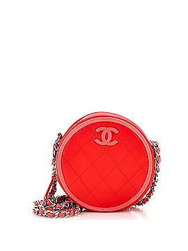 Chanel Color Pop Round Clutch with Chain Quilted Lambskin (view 1)