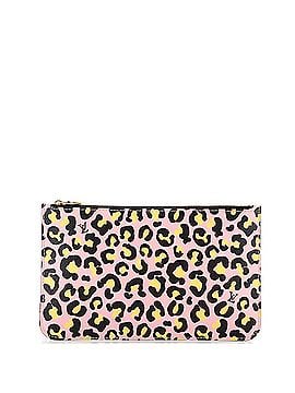 Louis Vuitton Neverfull Pochette Wild at Heart Leopard Print Coated Canvas Large (view 1)