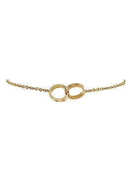 Cartier Love Interlocking Bracelet 18K Yellow Gold (view 1)