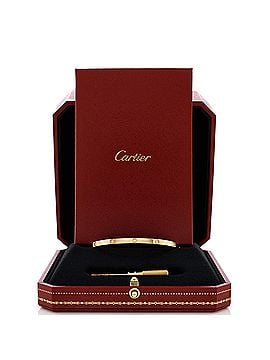 Cartier Love 10 Diamond Bracelet 18K Yellow Gold with Diamonds Small (view 2)