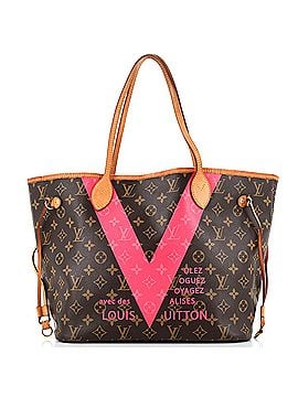 Louis Vuitton Neverfull NM Tote Limited Edition V Monogram Canvas MM (view 1)