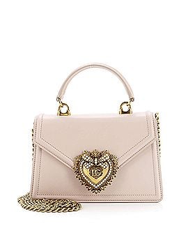 Dolce & Gabbana Devotion Top Handle Bag Leather Small (view 1)