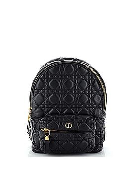 Christian Dior Dioramour Backpack Cannage Quilt Lambskin Small (view 1)