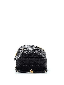 Christian Dior Dioramour Backpack Cannage Quilt Lambskin Small (view 2)
