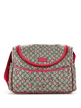 Gucci Diaper Bag Printed GG Coated Canvas (view 1)