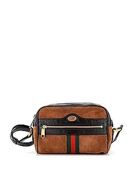 Gucci Ophidia Shoulder Bag Suede Mini (view 1)