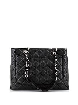 Chanel Grand Shopping Tote Quilted Caviar (view 2)