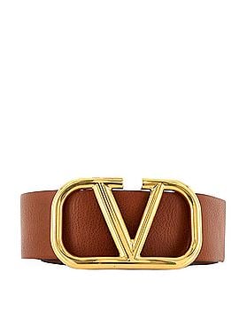 Valentino Garavani VLogo Belt Leather Extra Wide (view 1)