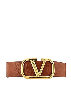 Valentino Garavani VLogo Belt Leather Extra Wide (view 2)