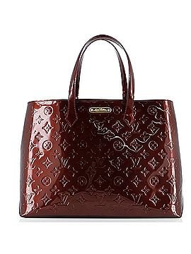 Louis Vuitton Wilshire Handbag Monogram Vernis MM (view 1)