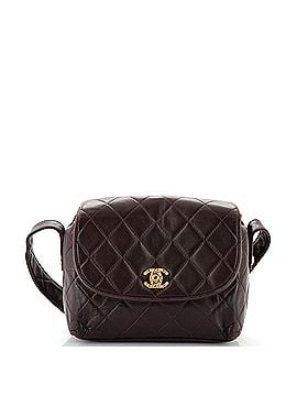 Chanel Vintage CC Flap Shoulder Bag Quilted Lambskin Small (view 1)