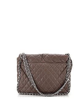 Chanel Chain Around Flap Bag Quilted Leather Maxi (view 2)