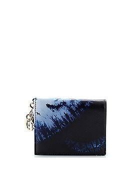 Christian Dior Lady Dior Flap Wallet Printed Leather Mini (view 1)